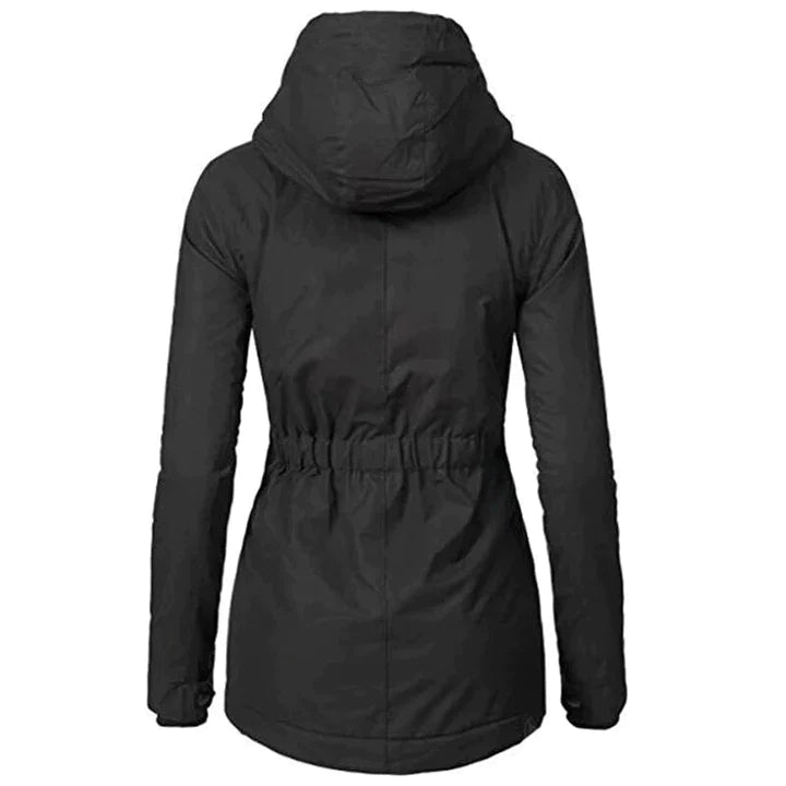 FrostAura Winterparka für Damen mit Kapuze