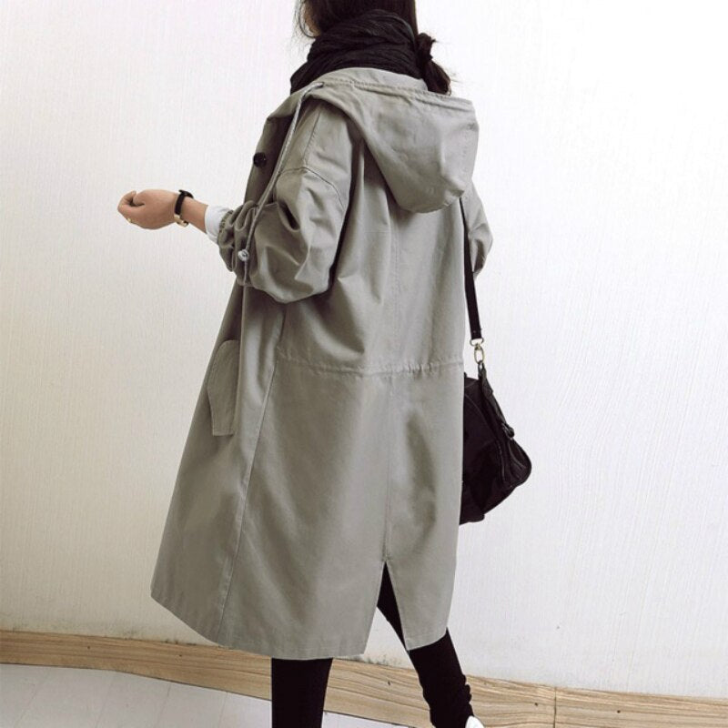 Elegante e raffinato trench coat per donna