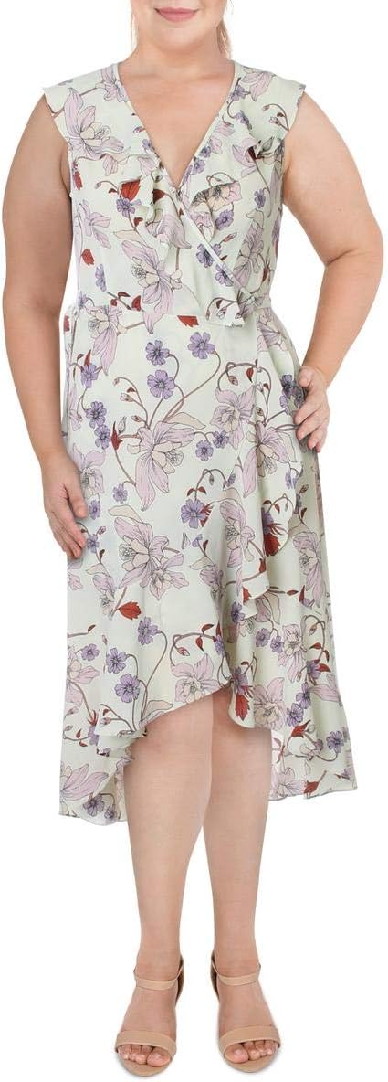 Vestito coprispalle in chiffon stampato da donna seducente