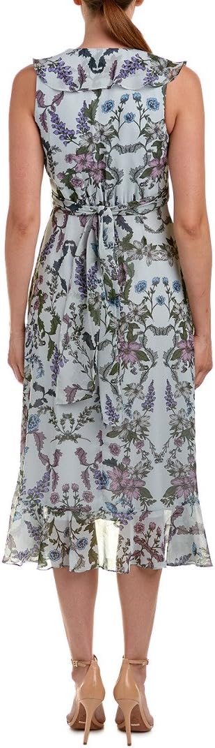 Vestito coprispalle in chiffon stampato da donna seducente