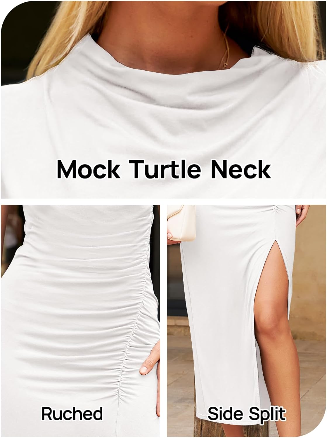 Glans Glamour Midi Jurk voor Betoverende Avonden
