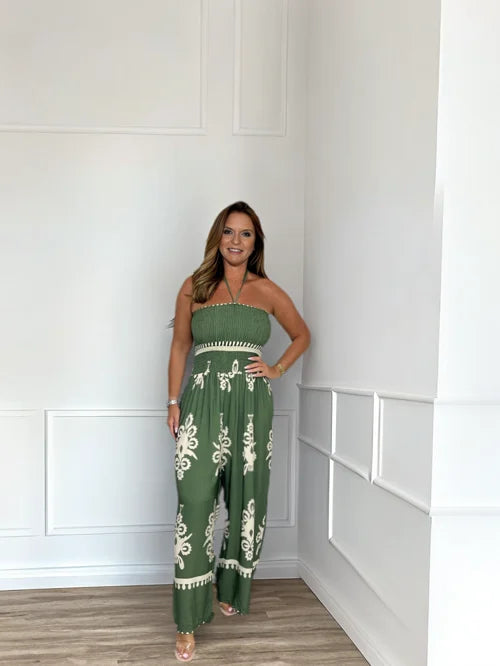 De Geplooide Jumpsuit van Stijlvol & Comfortabel