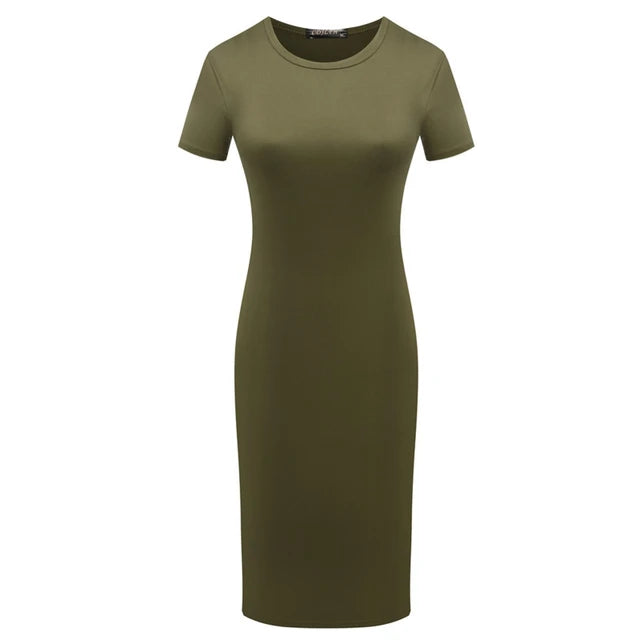 Slim Fit Zomerse Jurk