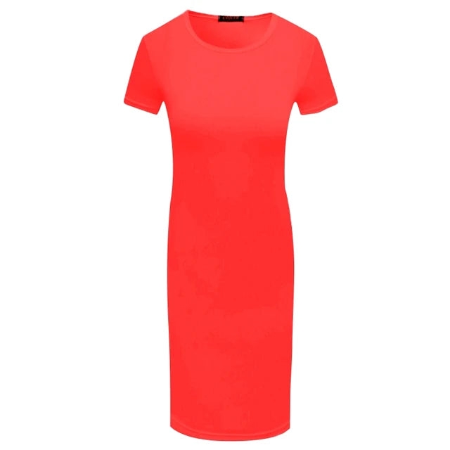 Slim Fit Zomerse Jurk