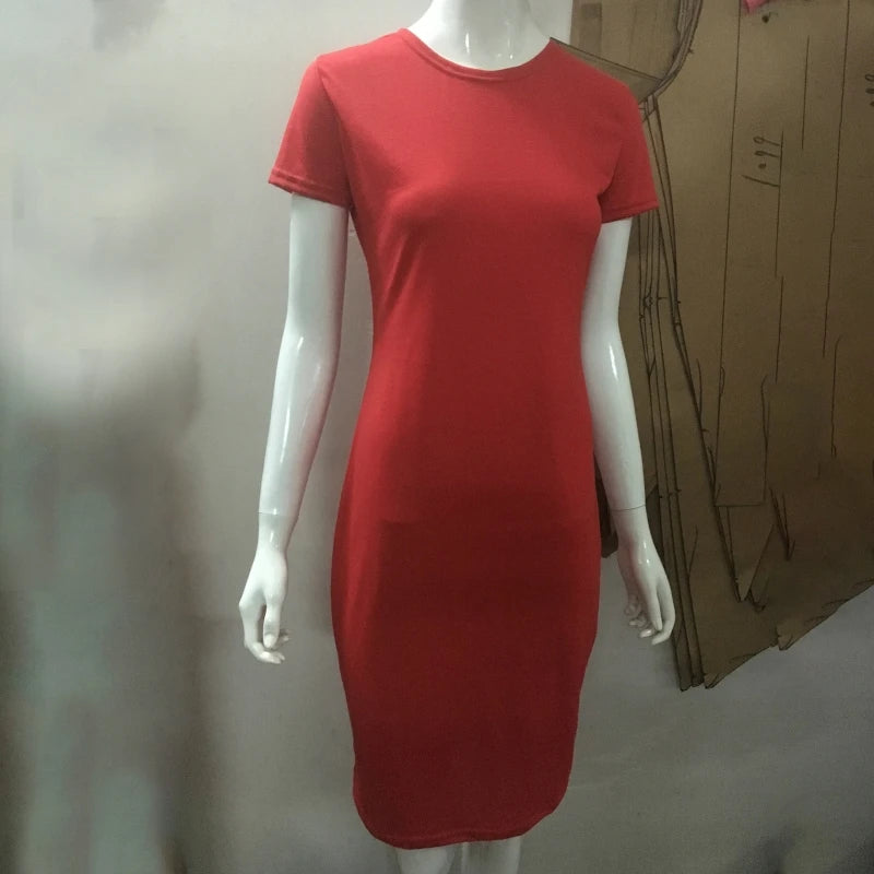 Slim Fit Zomerse Jurk