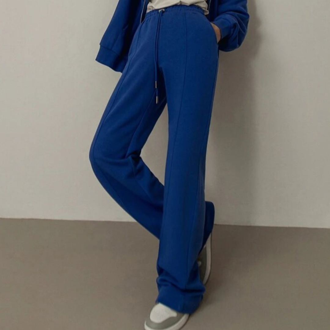 Warm fleece jogging pants from Luna Eleganza