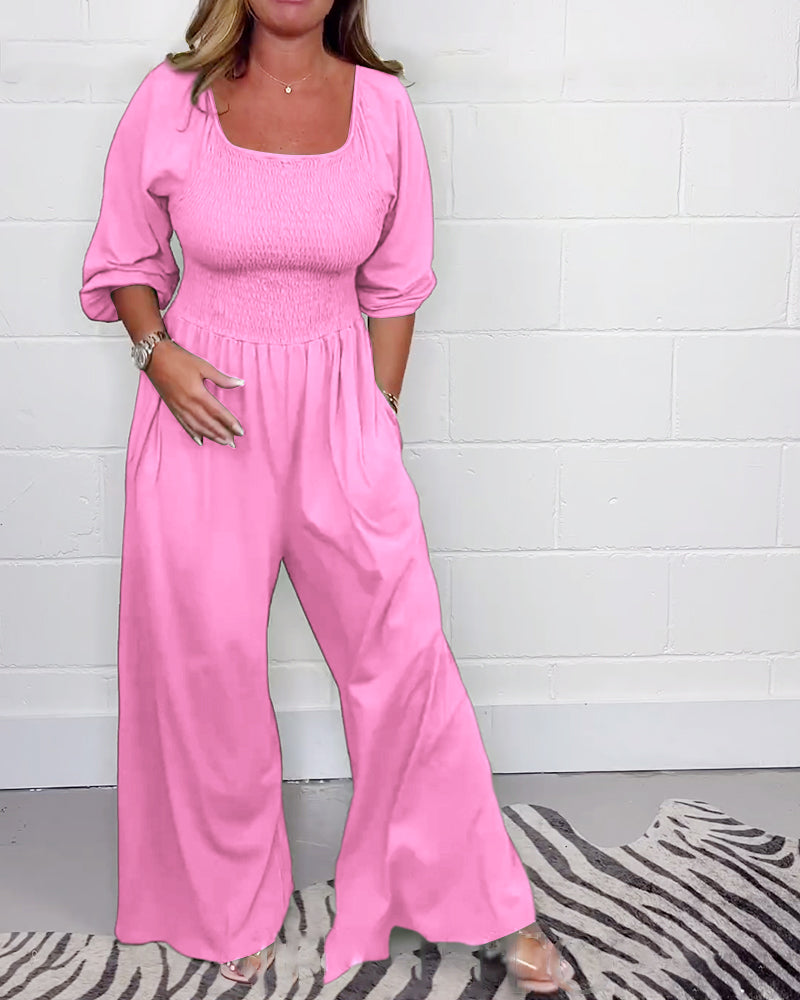 Blair Tijdloze Katoenen Jumpsuit