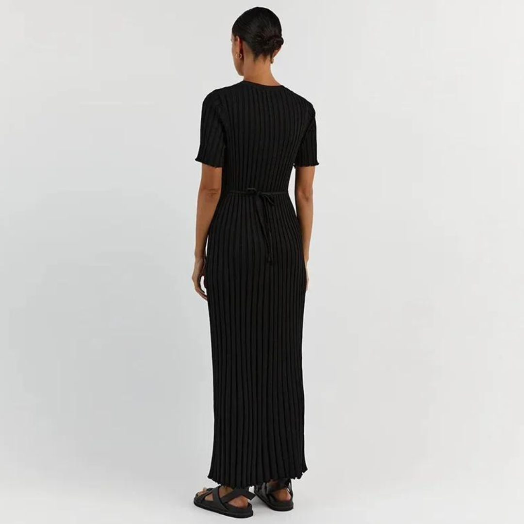 Luna Vestito Lungo a Maglia