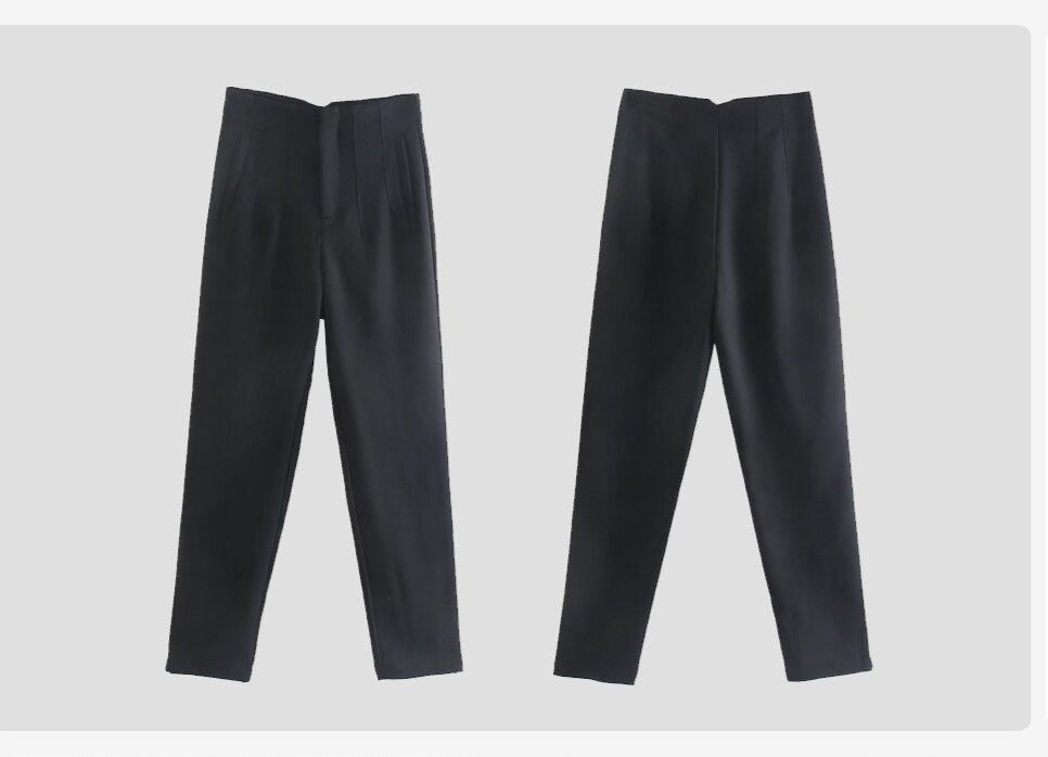 Élégant et Confortable : Découvrez le Pantalon Taille Haute