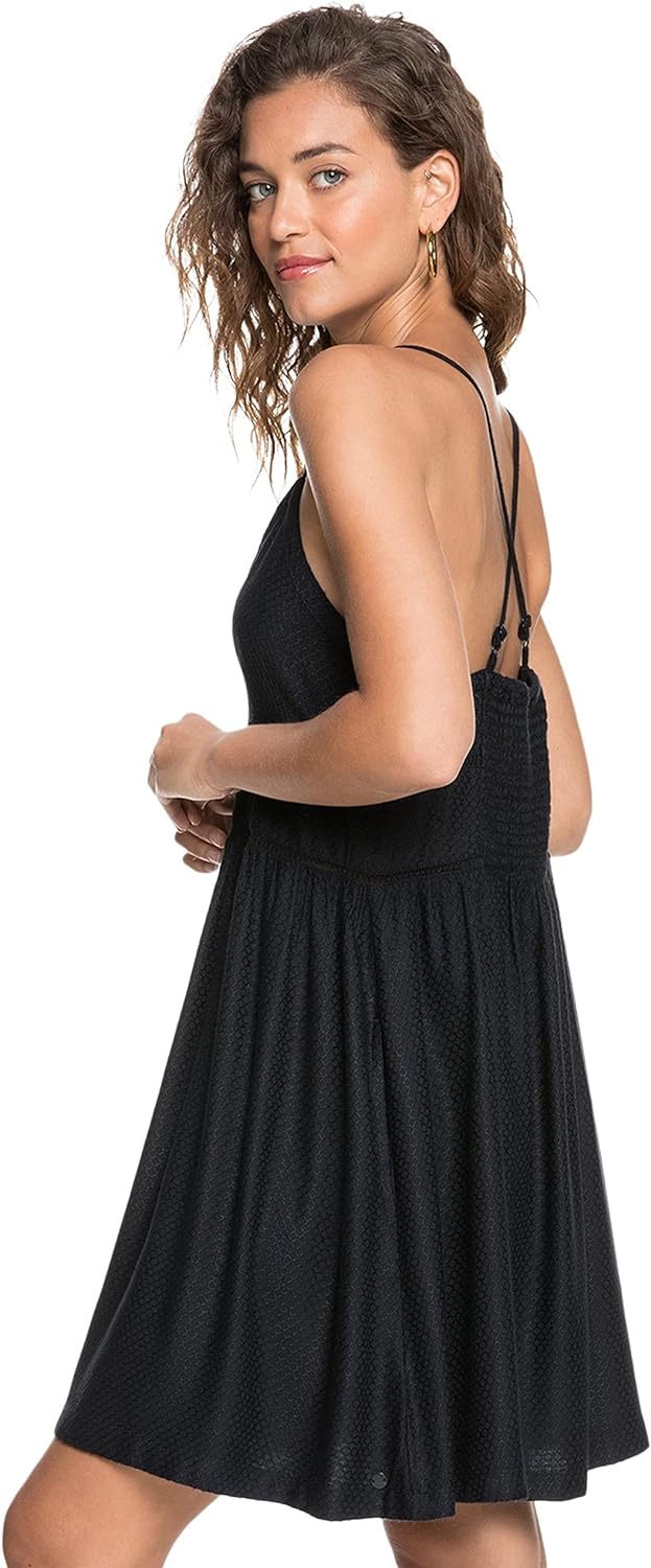 Abito leggero lucido in tessuto intrecciato per donna