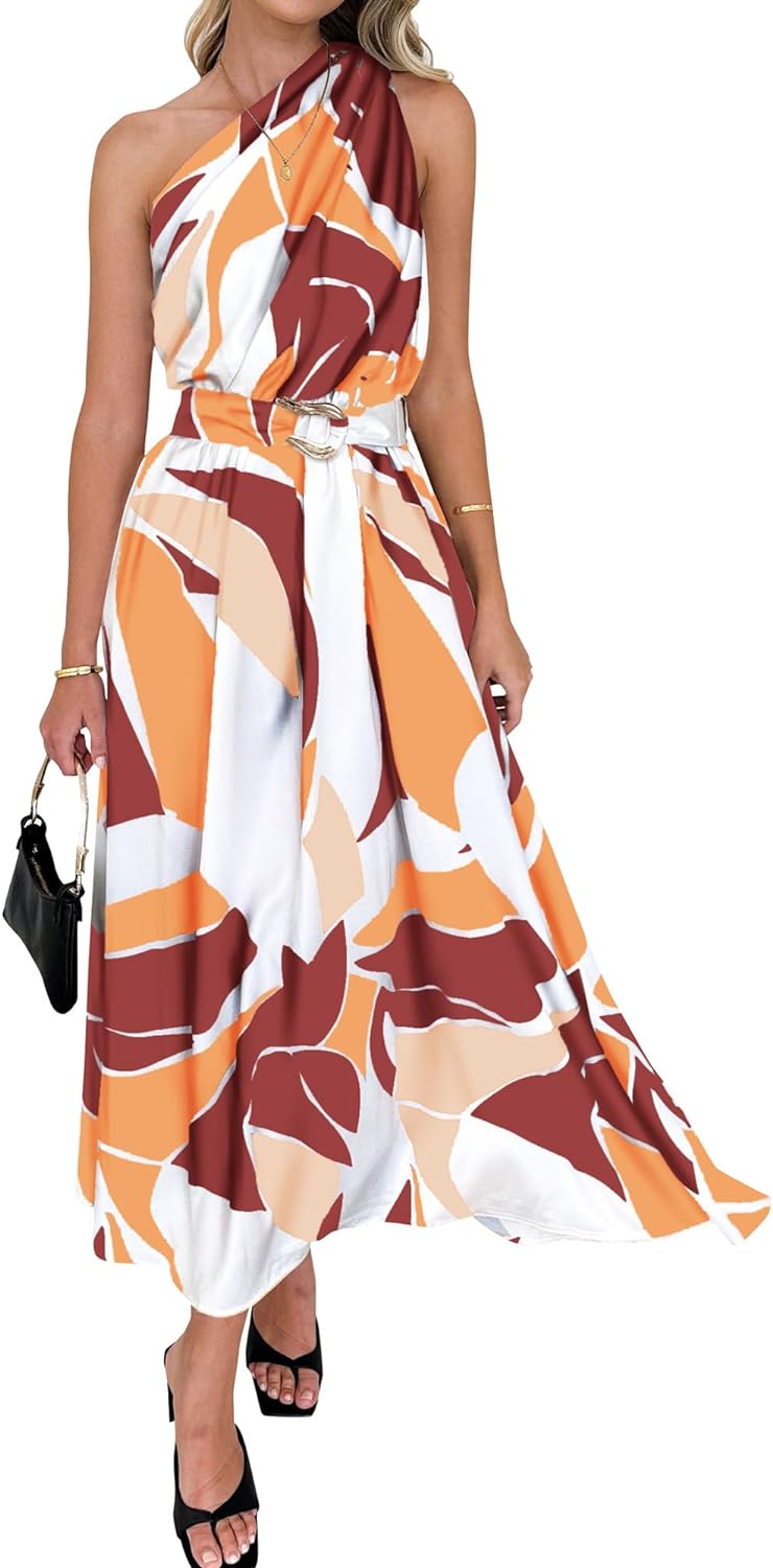 ModeMagneet Maxi Abito Estivo per Donne Attente allo Stile