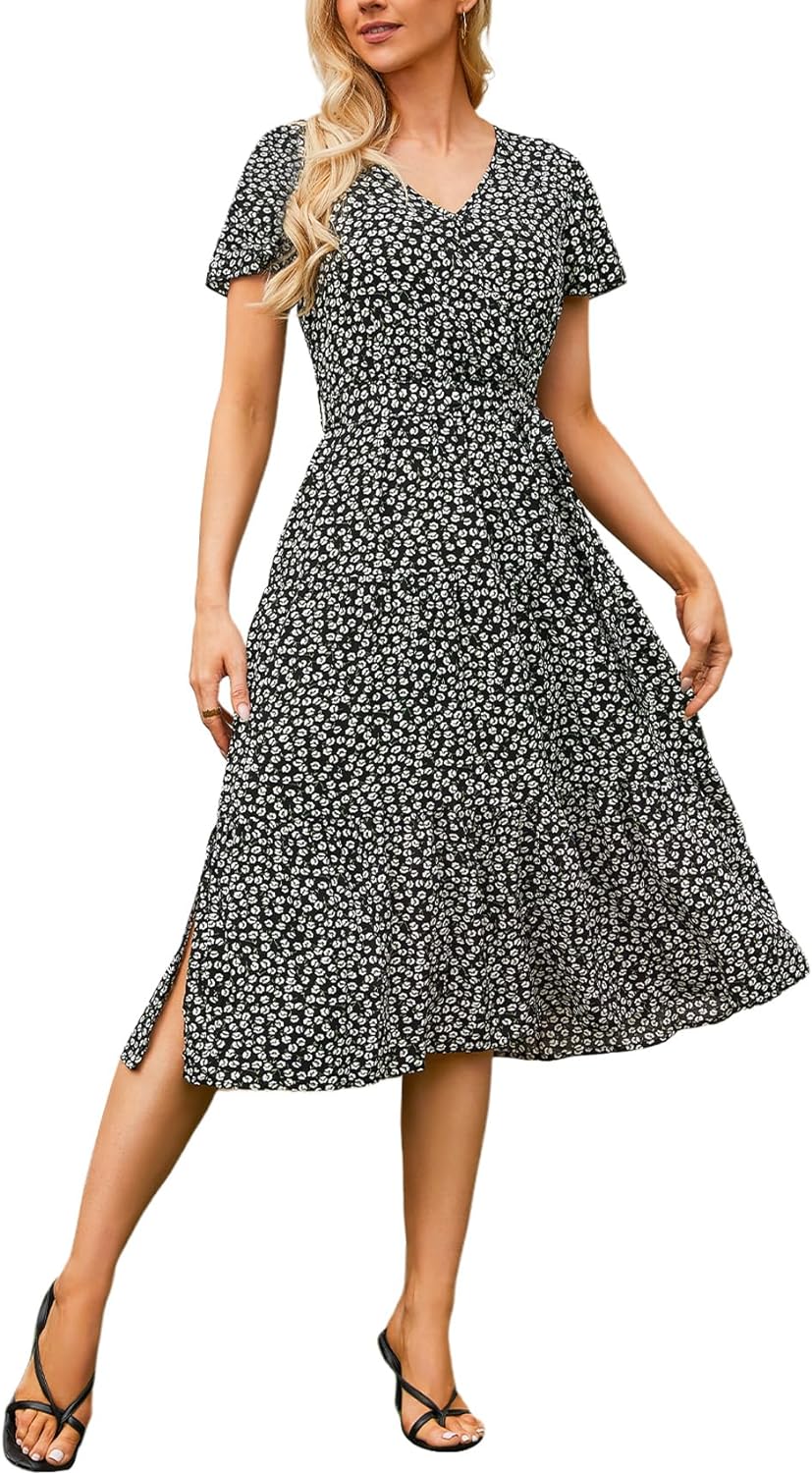 BloomMaxi Zomerjurk met Bloemenprint voor Dames