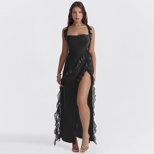 Cécile | Elegantes langes Kleid für Frauen