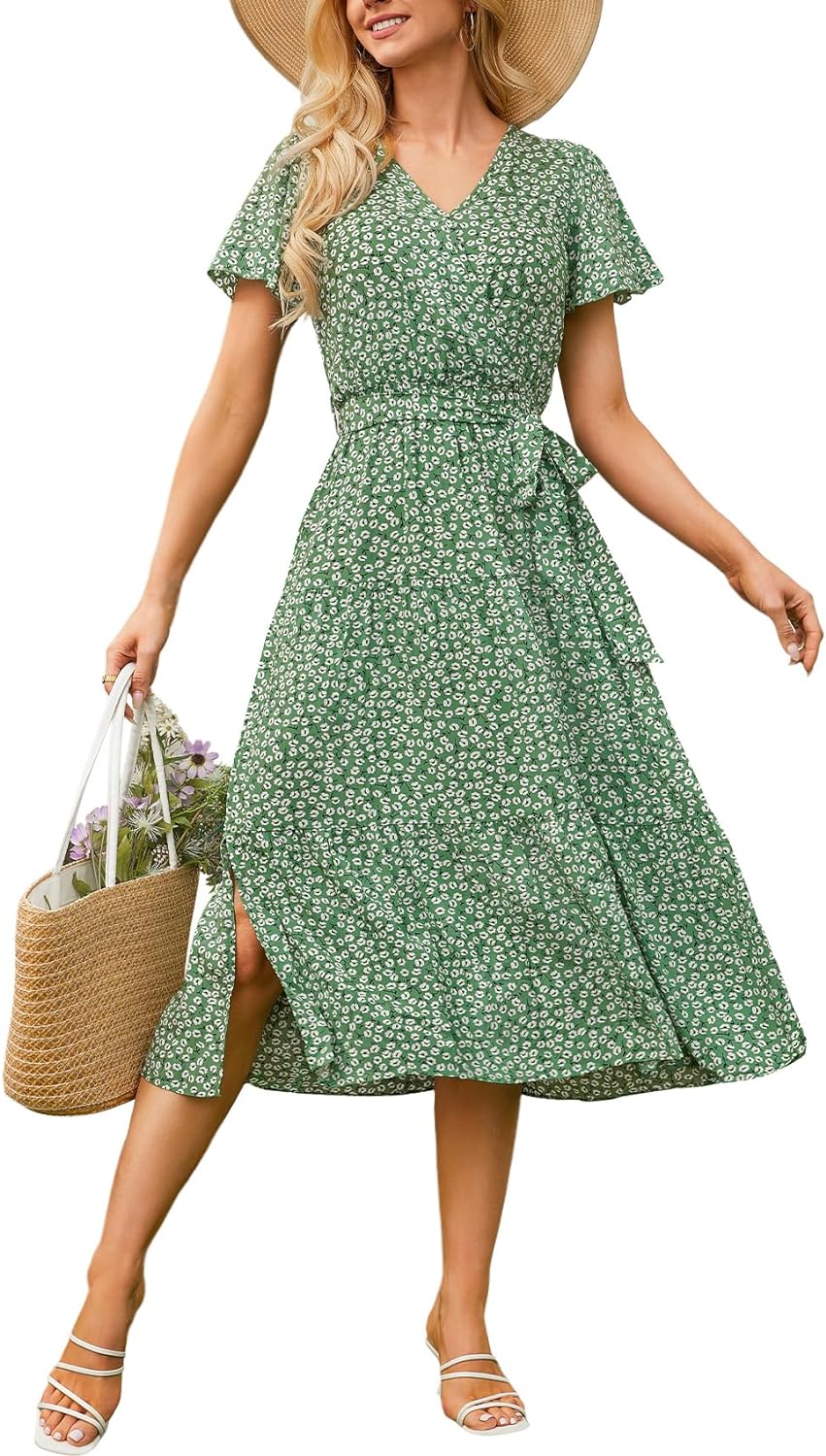 BloomMaxi Zomerjurk met Bloemenprint voor Dames