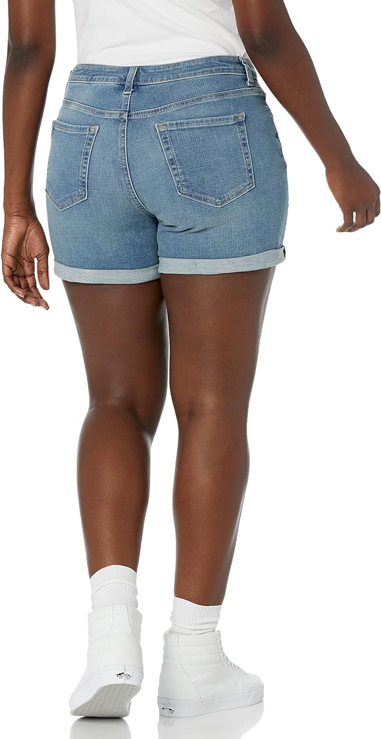 ModeMeisje Denim Short voor Trendbewuste Vrouwen