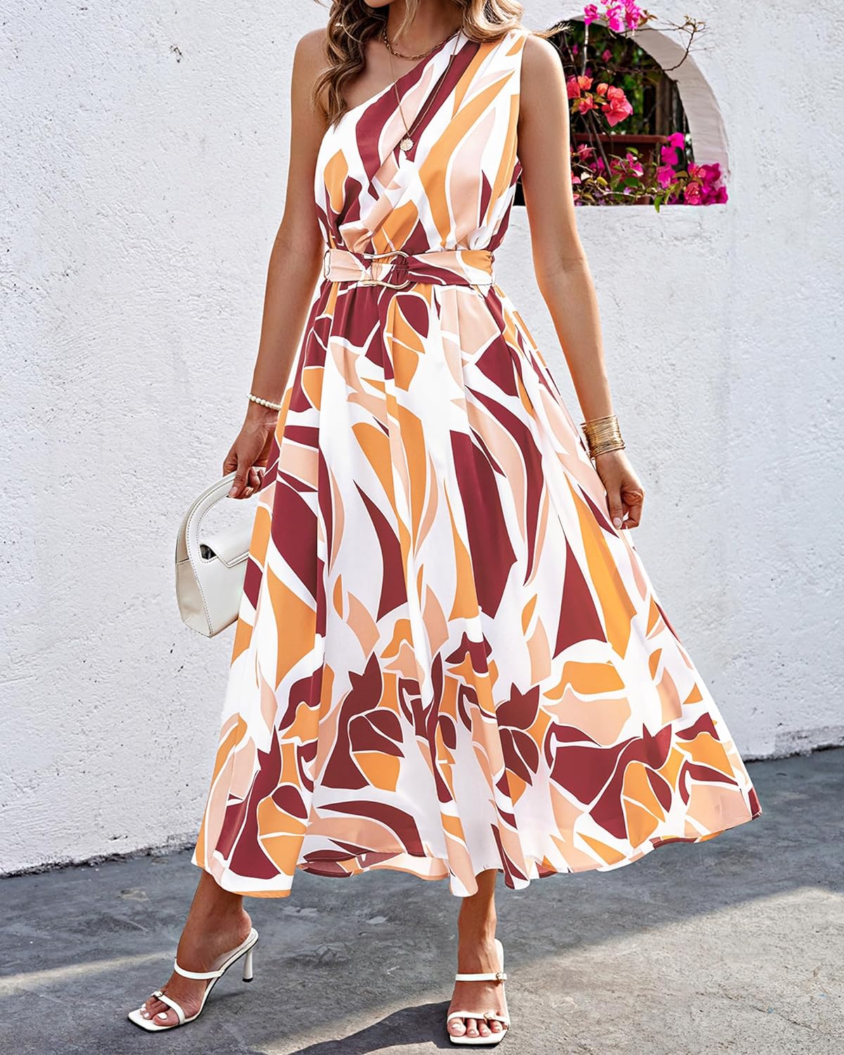 ModeMagneet Maxi Abito Estivo per Donne Attente allo Stile