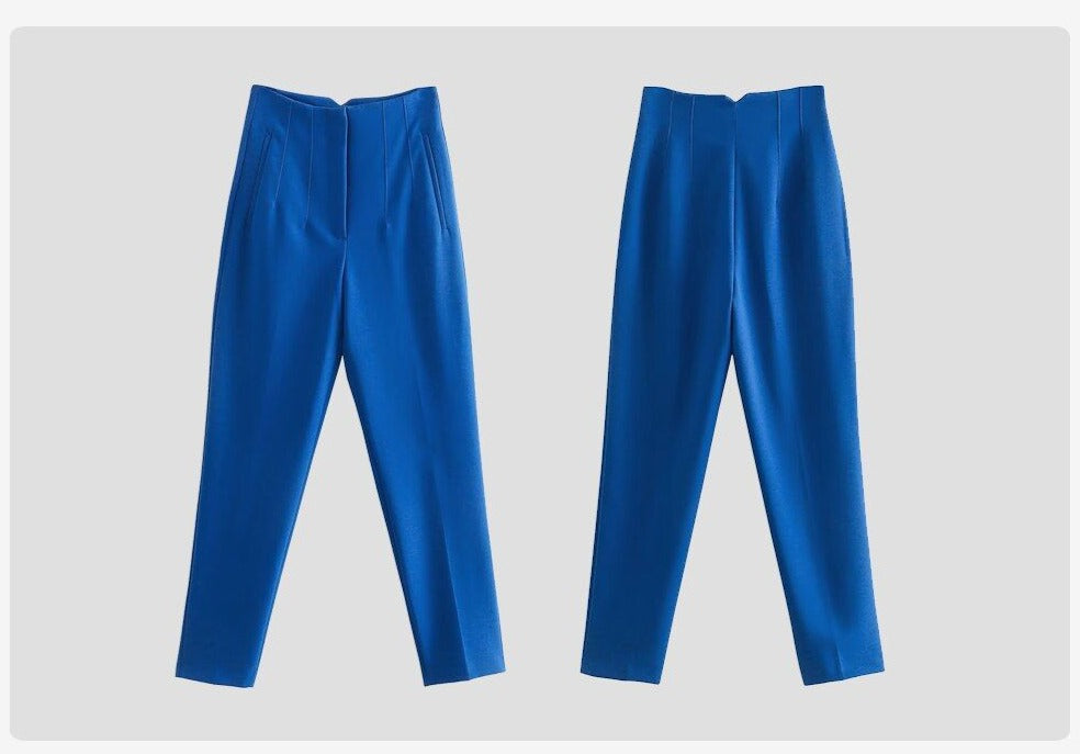 Élégant et Confortable : Découvrez le Pantalon Taille Haute