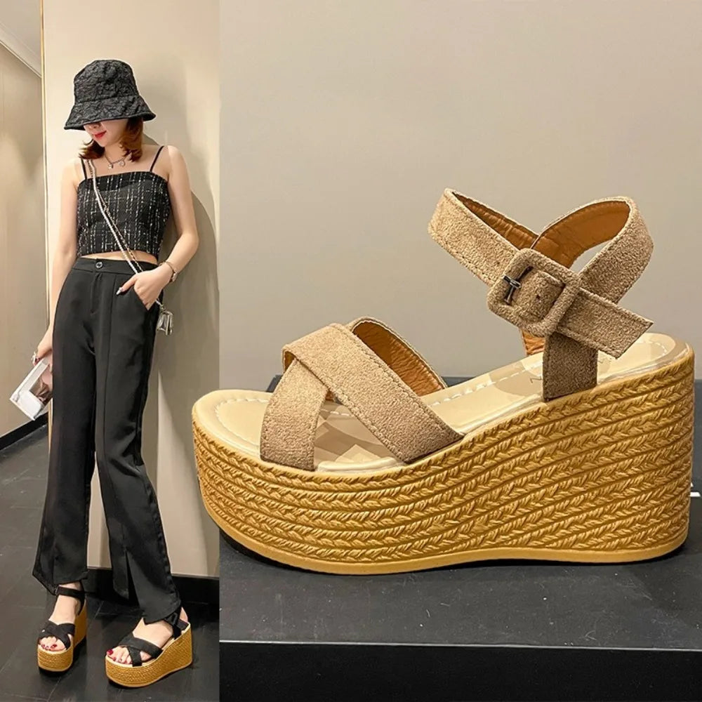 Eleganti Sandali Estivi con Tacco Alto