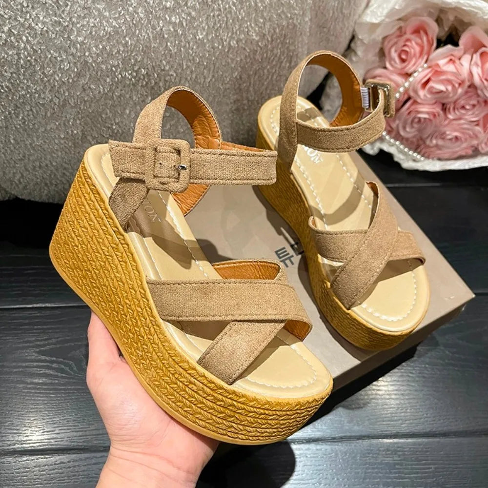 Eleganti Sandali Estivi con Tacco Alto