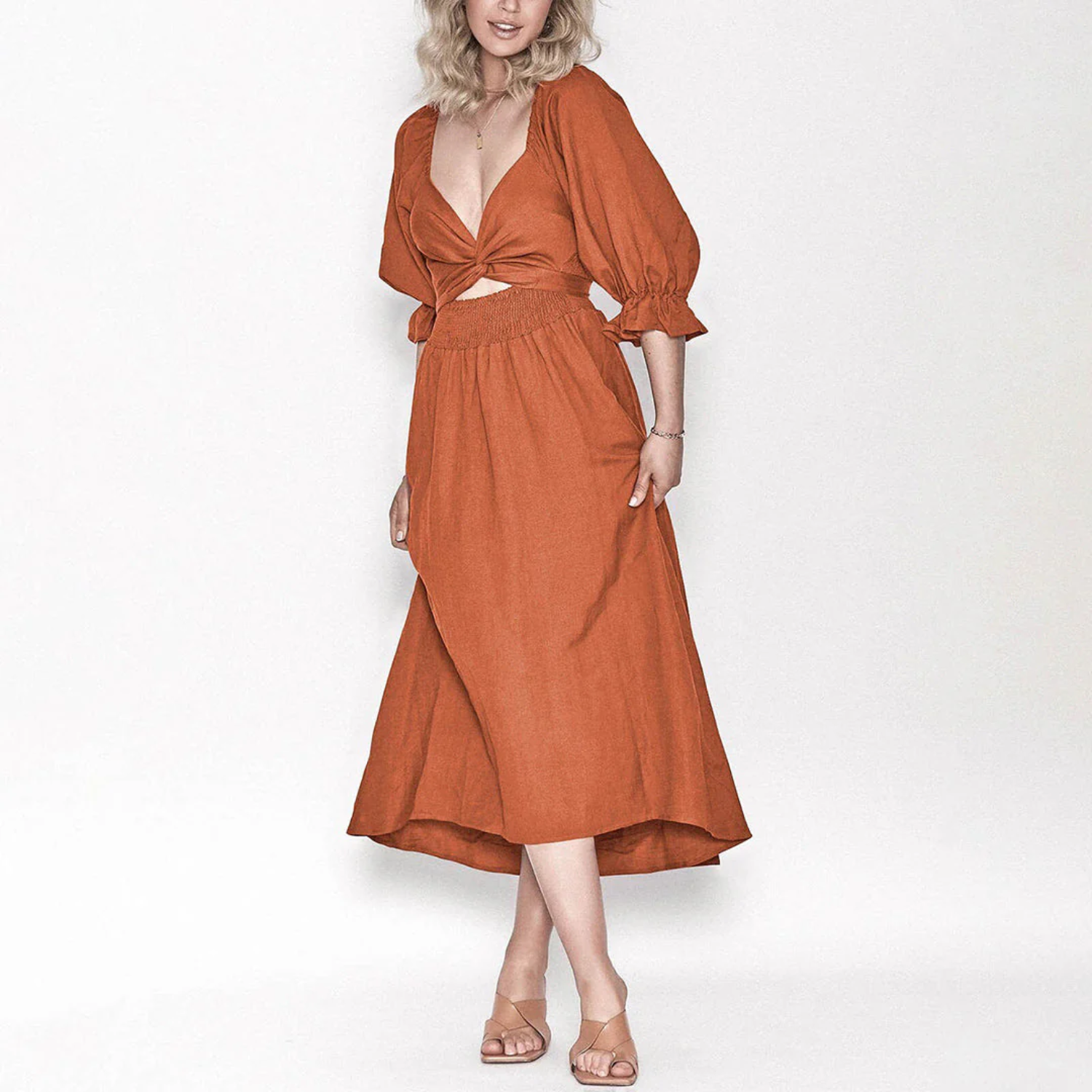 VELANORA schickes Sommerkleid