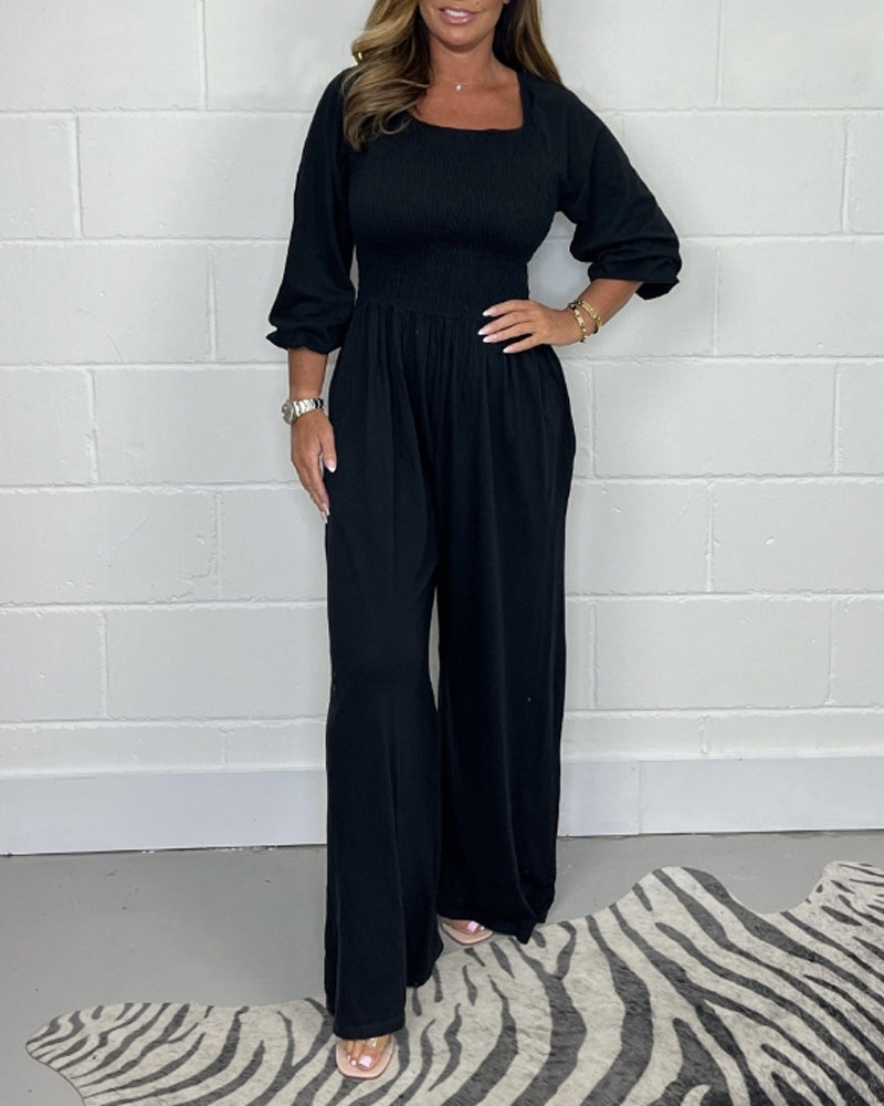Blair Tijdloze Katoenen Jumpsuit