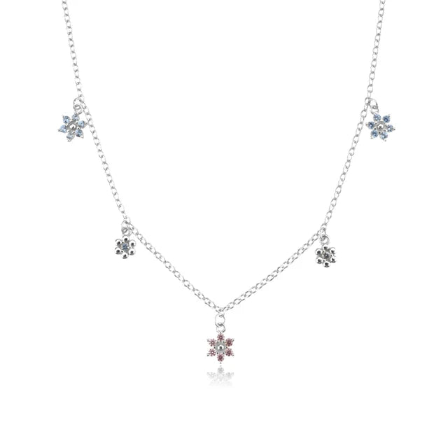 Collier ras-du-cou Fleur d'Or de Rose Dorée