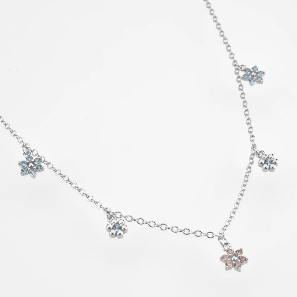 Collier ras-du-cou Fleur d'Or de Rose Dorée