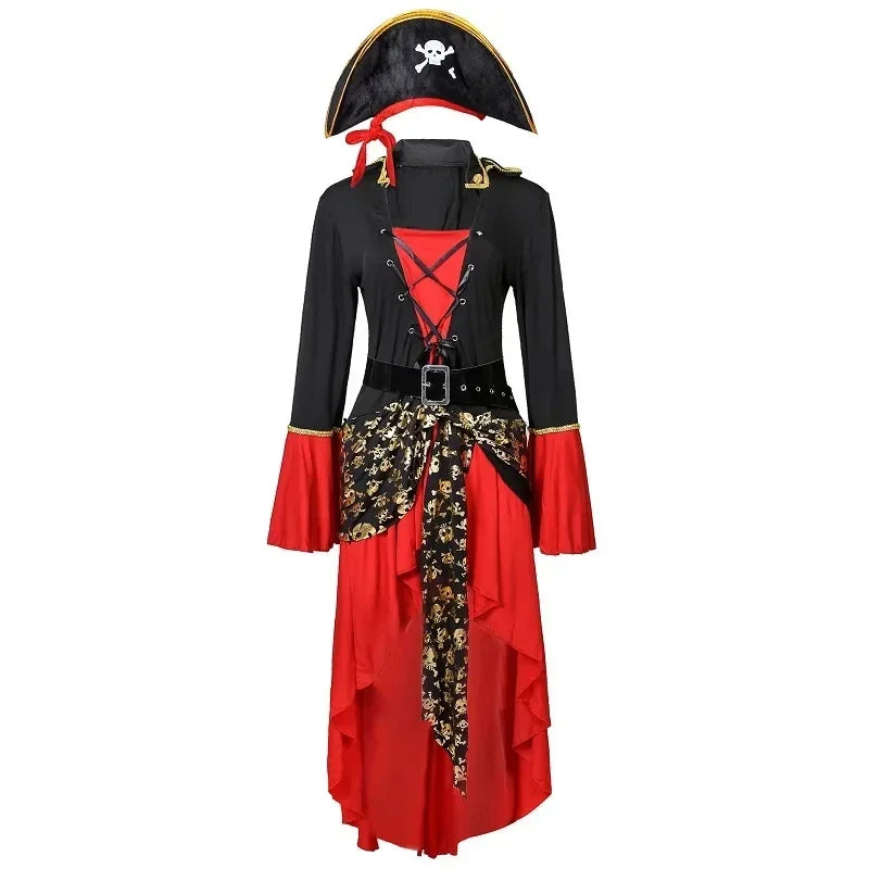 Angelica | Halloween elegant pirate dress and theme parties