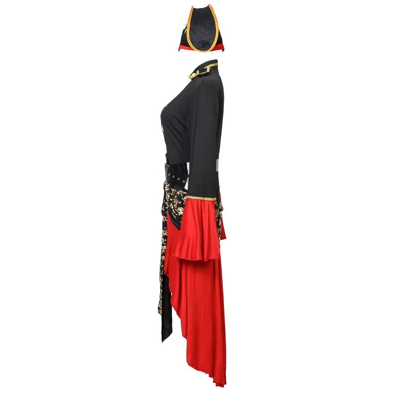Angelica | Halloween elegant pirate dress and theme parties