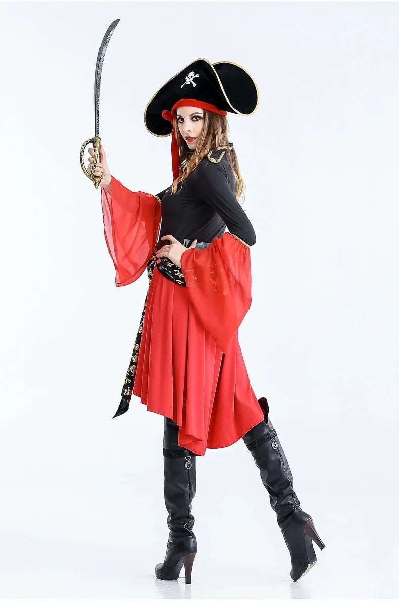 Angelica | Halloween elegant pirate dress and theme parties