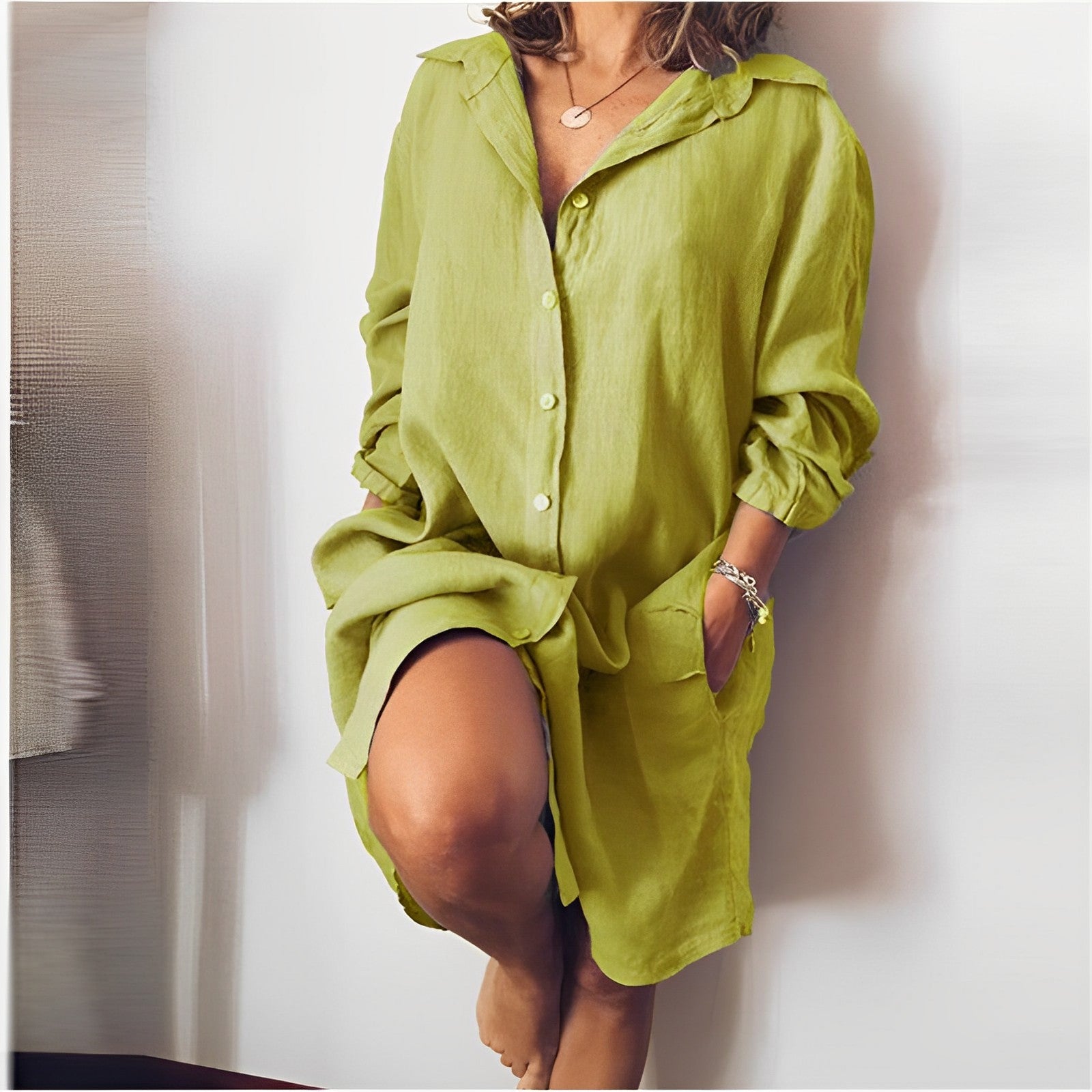 Angelika | Casual Plus Size Zomerblouse