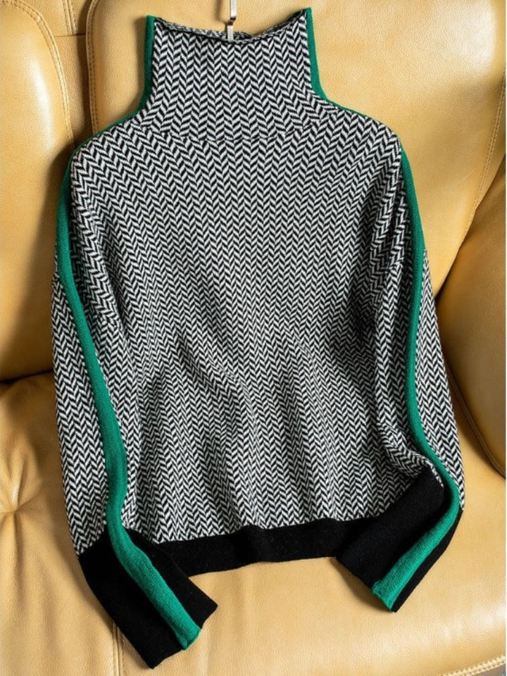 Anita | Eleganter Kaschmirpullover mit Rollkragen