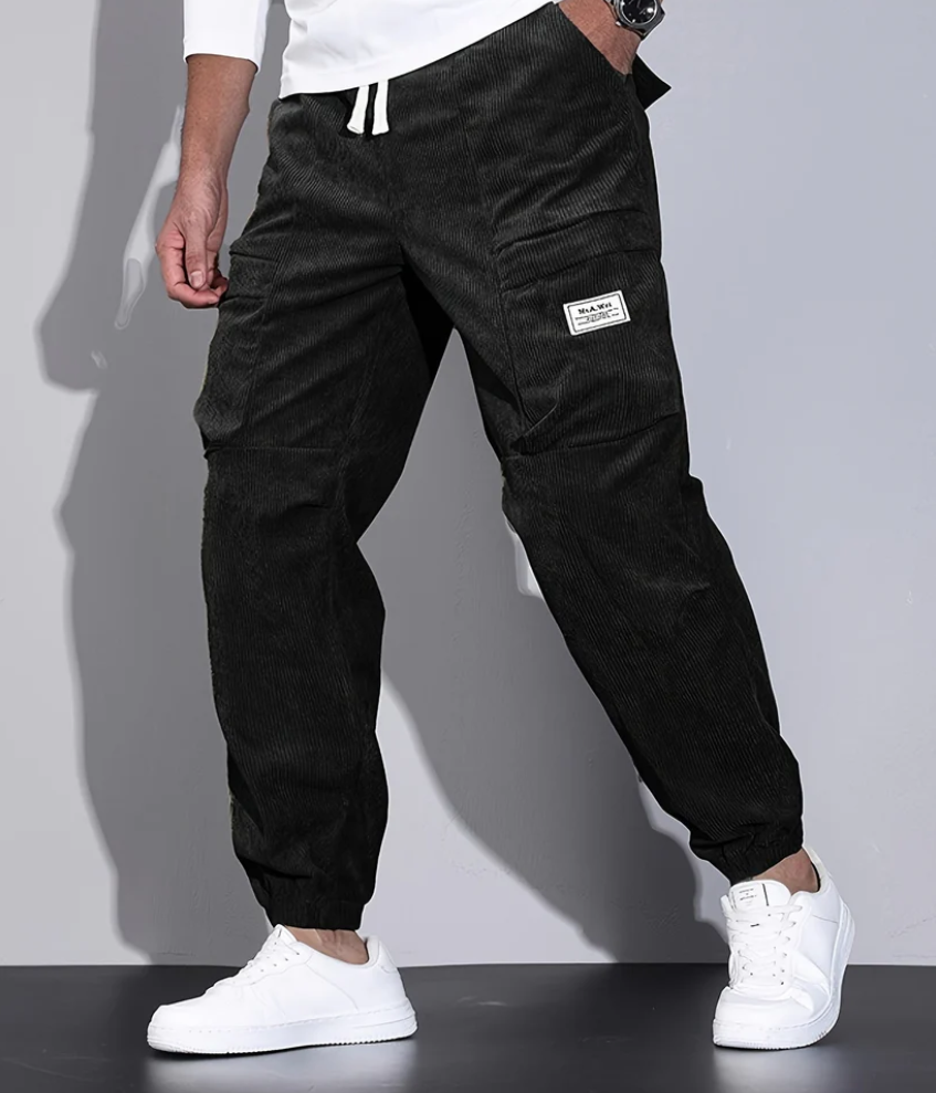 Anthony | Pantaloni casual alla moda in velluto a coste Cordino