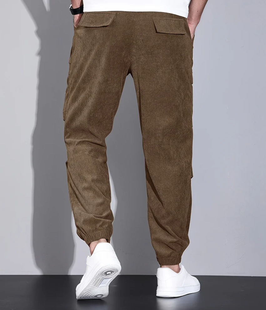 Anthony | Pantaloni casual alla moda in velluto a coste Cordino