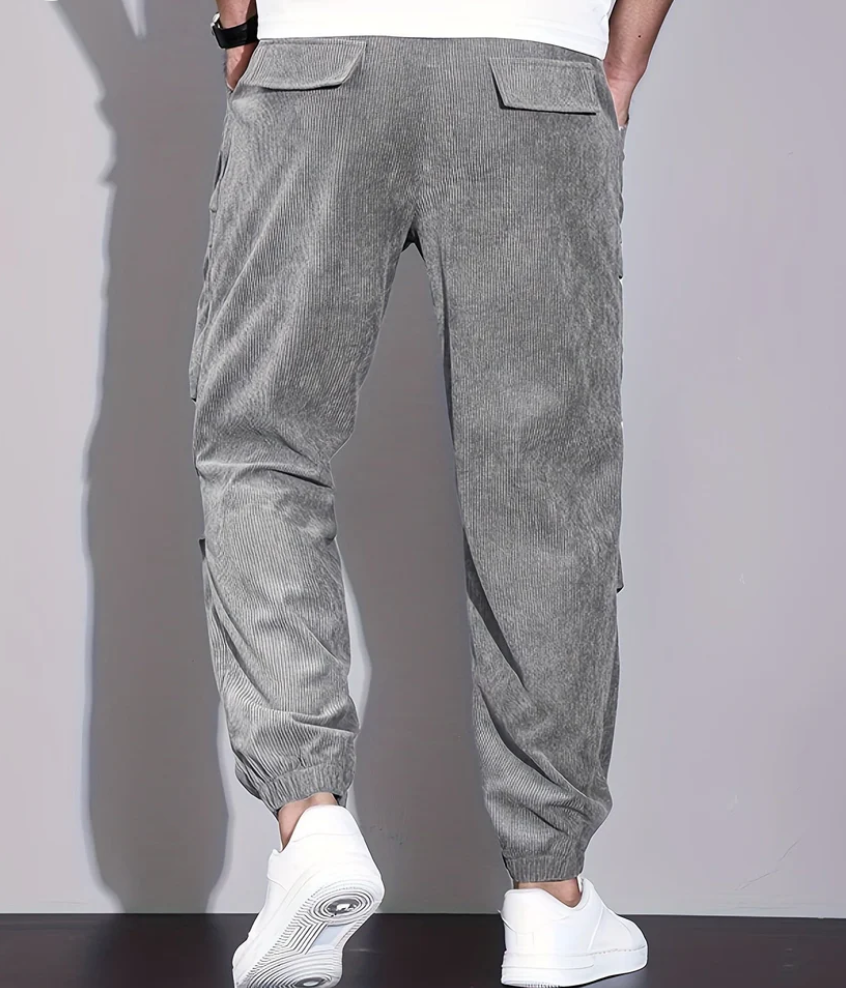 Anthony | Pantaloni casual alla moda in velluto a coste Cordino