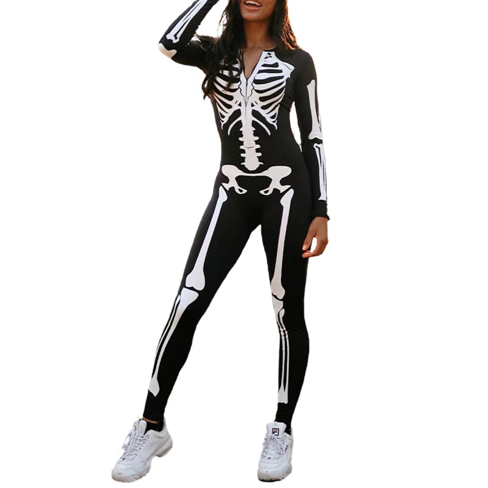 Arianna | Halloween body with spectral skeleton