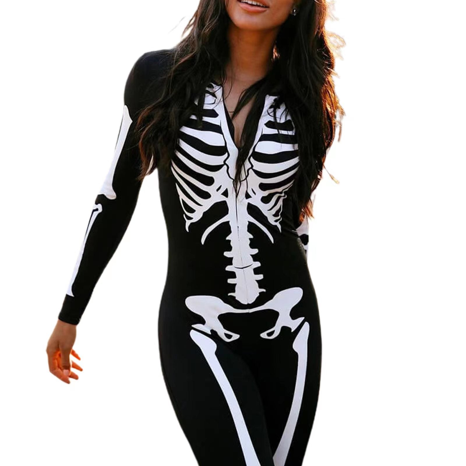 Arianna | Halloween body with spectral skeleton