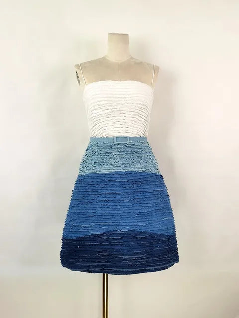 Verfrissende Blauwe Hemel Jurk voor Zomerse Avonturen