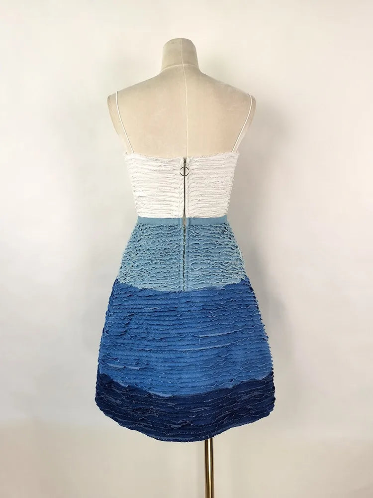 Verfrissende Blauwe Hemel Jurk voor Zomerse Avonturen