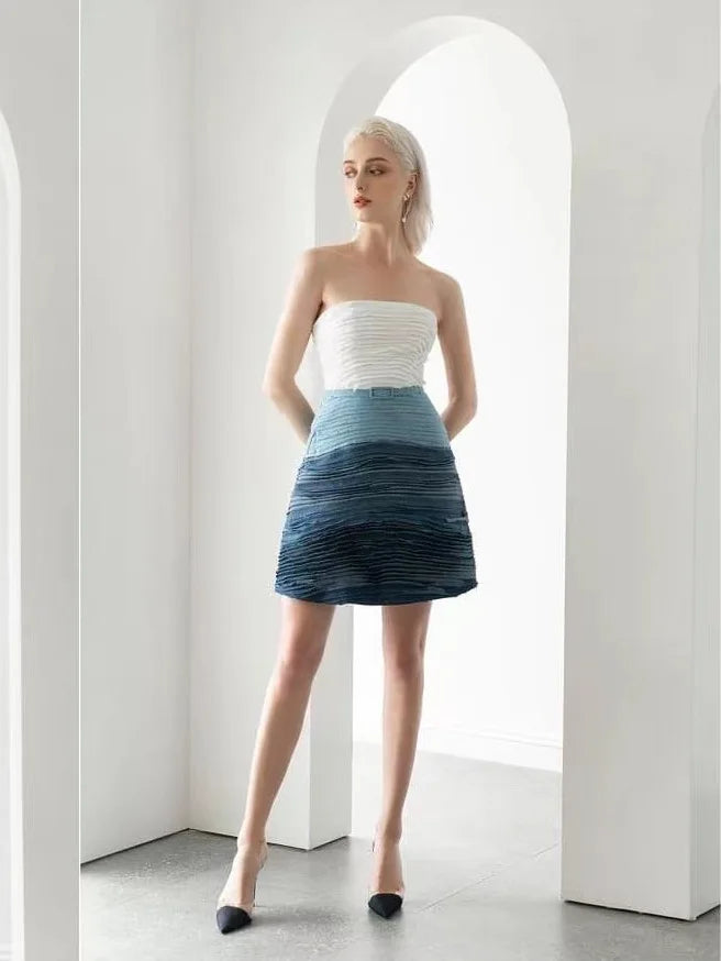 Verfrissende Blauwe Hemel Jurk voor Zomerse Avonturen