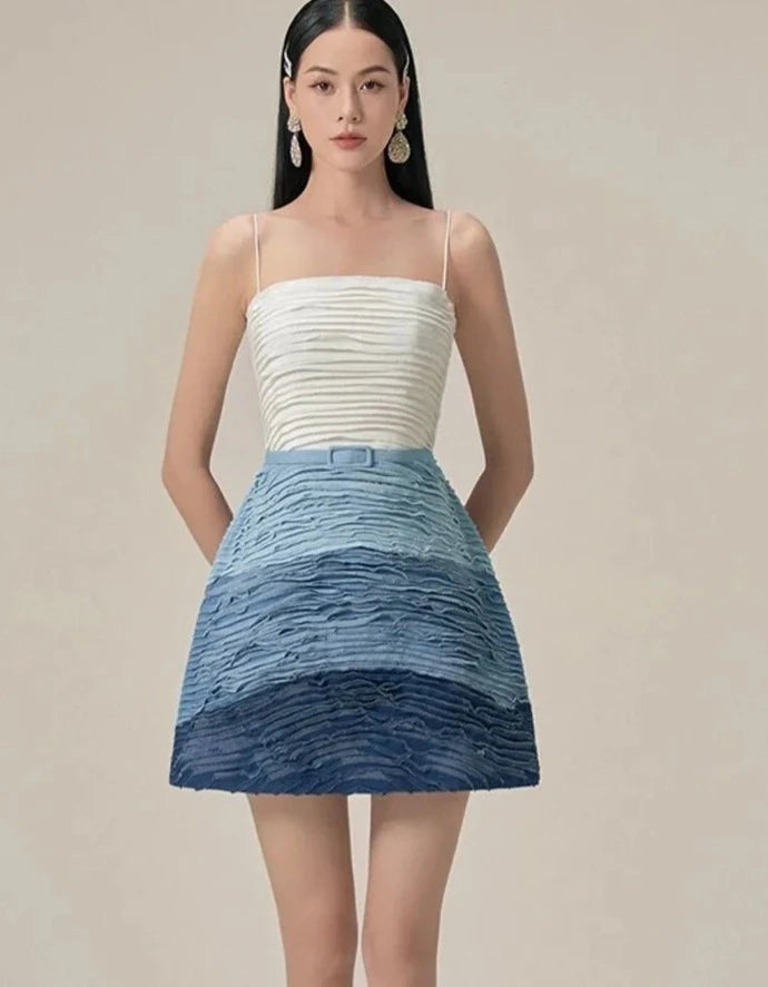 Verfrissende Blauwe Hemel Jurk voor Zomerse Avonturen