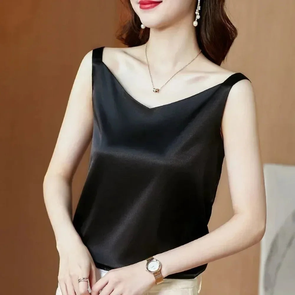 Silk Satin Camisole - Perfect for Every Occasion!
