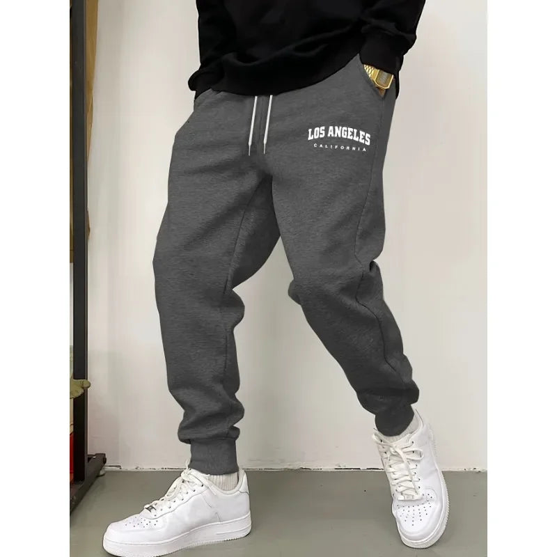 Bastian | Grafische print joggingbroek