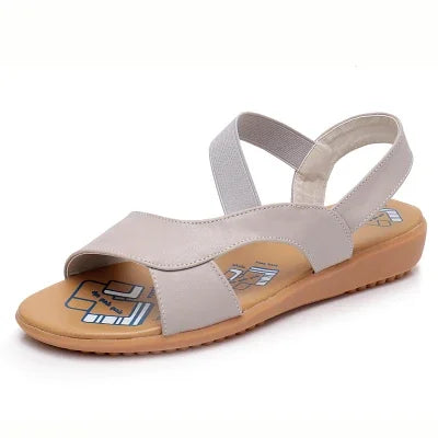 Summer sandals of cowhide for women