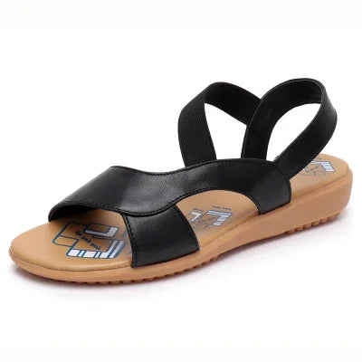 Summer sandals of cowhide for women