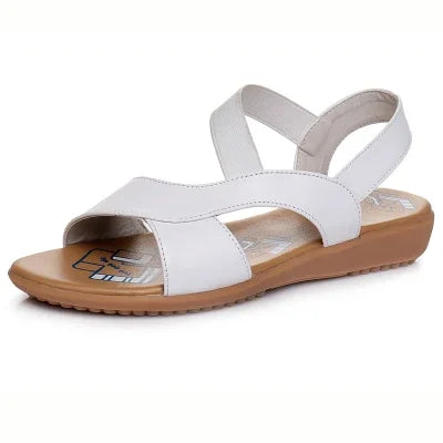 Summer sandals of cowhide for women