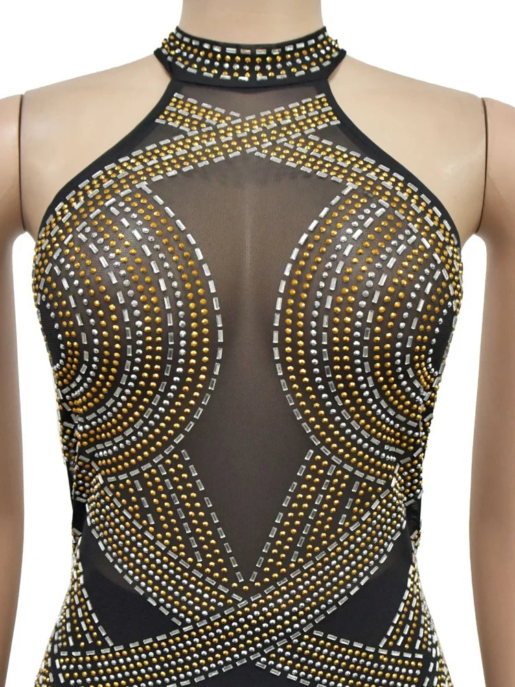Estrella Dames Glamoureuze Lange Maxi Jurk