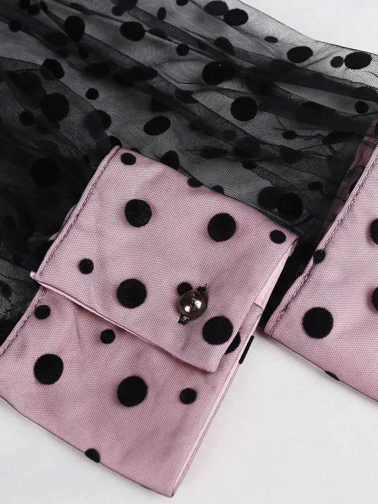 ModeMajesteit Grote Maat Prinses Jurk met See Through Design