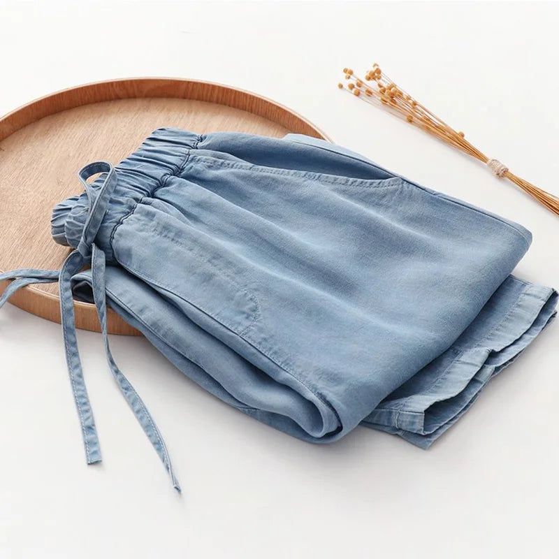 Moderne Lyocell Denim Broek - Perfect voor de Trendy Vrouw in 2024!