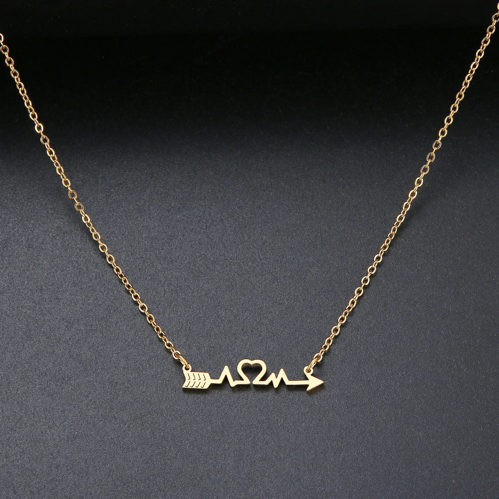 Diamant Juwelen Stralende Hartslag Halsketting